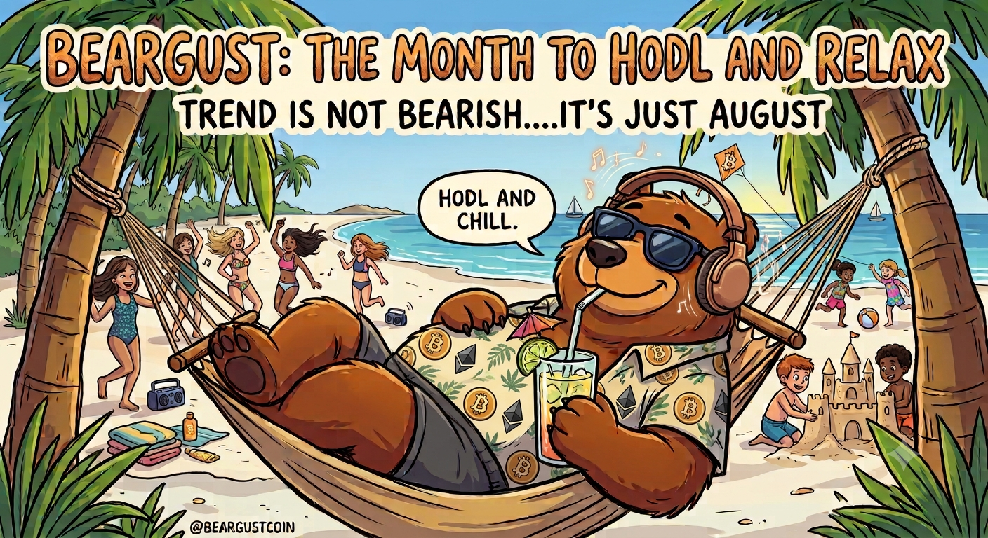 Beargust — the month to HODL and relax